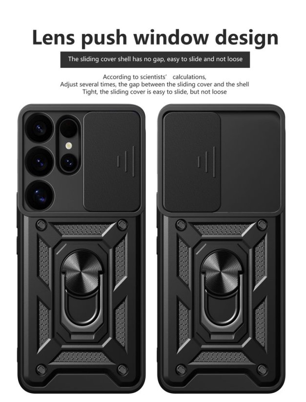 JP CamShield, Samsung Galaxy S25 Ultra, černý