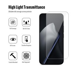 JP Combo pack, Sada 2 tvrzených skel a 2 sklíček na fotoaparát, Xiaomi 15T Pro