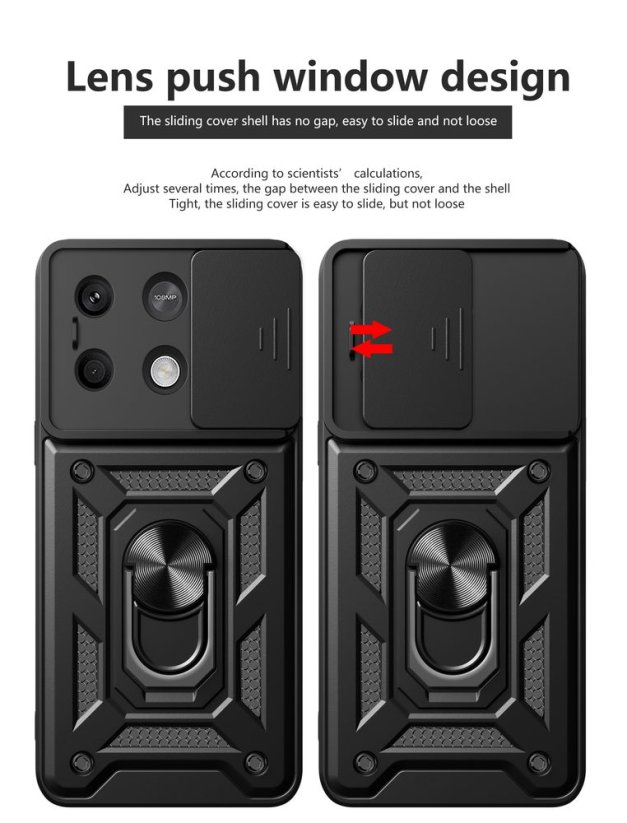 JP CamShield, Xiaomi Redmi Note 13 5G, black