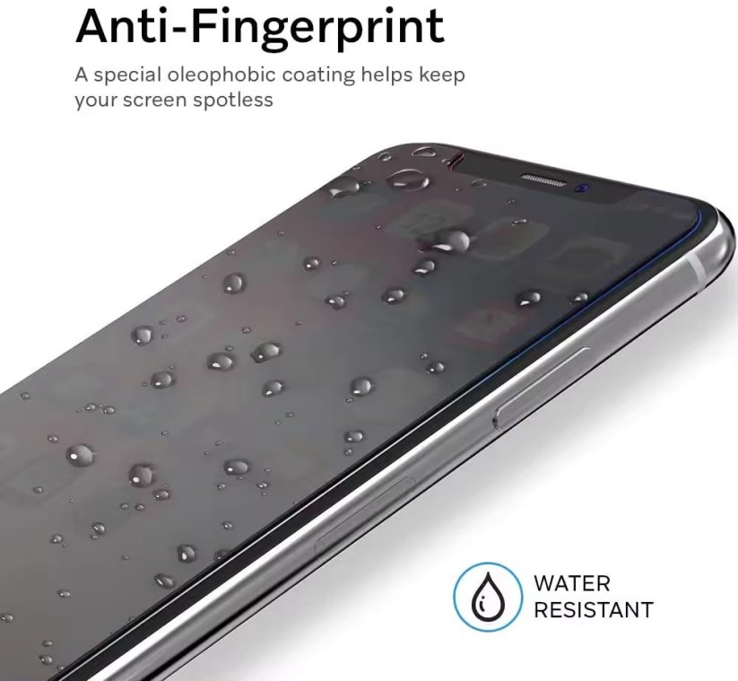 JP Privacy Tvrzené sklo, Samsung Galaxy S25, černé