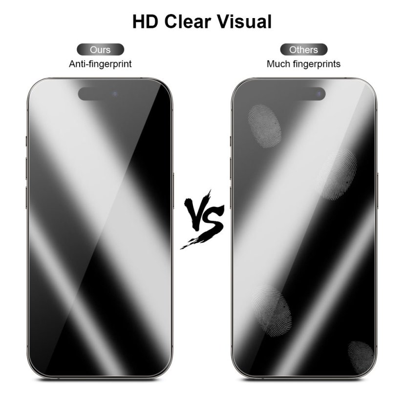 JP Mega Pack Tvrzených skel, 3 skla na telefon s aplikátorem + 2 skla na čočku, iPhone 16