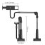 JP Universal Tablet and Phone Holder for Desk with Rotatable and Adjustable Arm TH02, Black