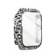 JP Watch case Motive, Apple Watch 4 / 5 / 6 / SE 1 / 2 / 3, 44 mm, leopard černobílý