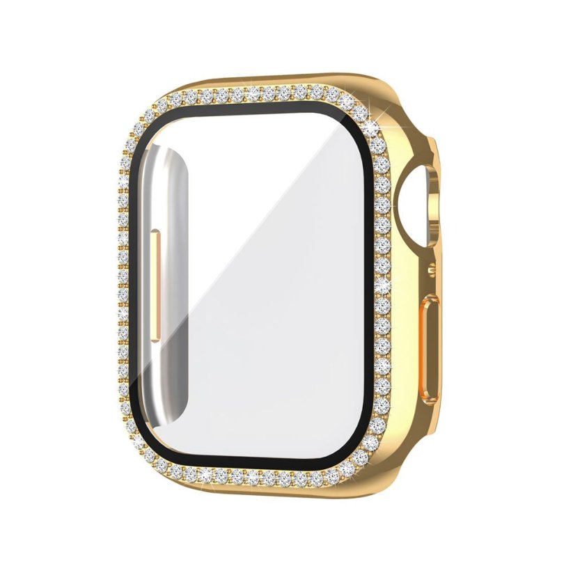 JP Watch case Diamond, Apple Watch 4 / 5 / 6 / SE, 44 mm, gold