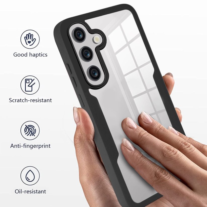 JP Defense colorful obal, Samsung Galaxy A36, červený