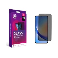 JP Titan Privacy extra odolné tvrzené sklo, Samsung Galaxy A36, černé