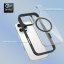 JP MagFit Clear MagSafe obal s N52 magnetem, iPhone 16 Pro, modrý
