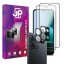 JP 5D Combo pack, Sada 2 5D tvrzených skel a 2 sklíček na fotoaparát, Xiaomi Redmi 15C