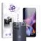 jp combo Pack, Set of 2 Tempered Glass and 2 Camera Glass, Motorola G54