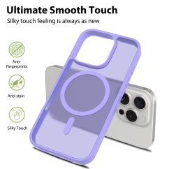 JP MagFit Colour MagSafe case with N52 magnet, iPhone 16 Pro, Purple