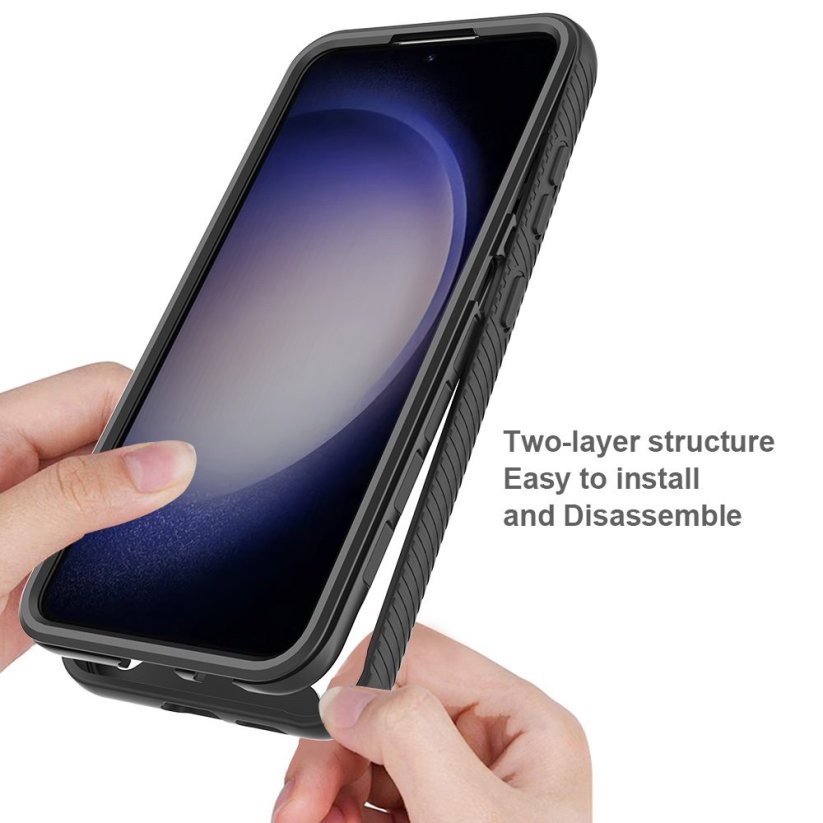 JP Defense360 case, Samsung Galaxy S24, black