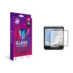JP Titan extra odolné tvrzené sklo, Samsung Galaxy Z Flip 5, černé