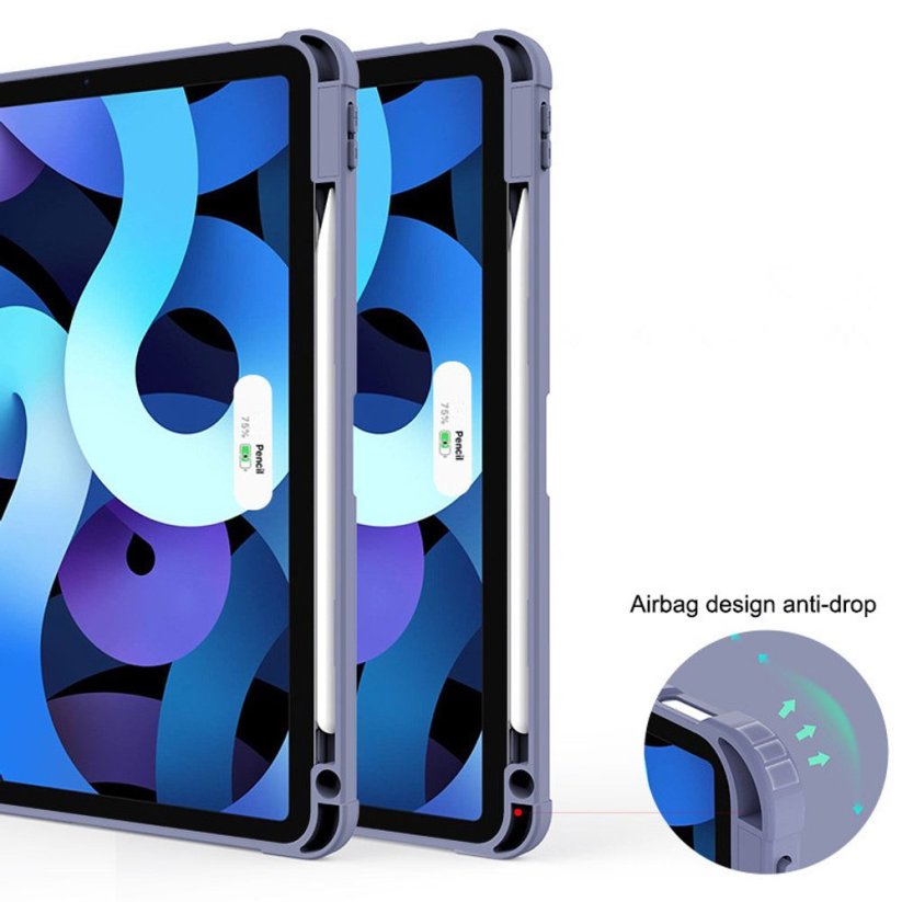 JP Smart case Pen Elegant pouzdro na tablet, iPad 10.2, 2019 / 2020 / 2021 (iPad 7 / 8 / 9), modré