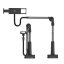 JP Universal Tablet and Phone Holder for Desk with Rotatable and Adjustable Arm TH02, Black