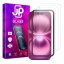 JP Long Pack Tempered Glass, 3 screen protectors with applicator, iPhone 16
