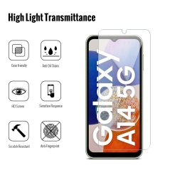 JP Long Pack Tvrzených skel, 3 skla na telefon, Samsung Galaxy A14