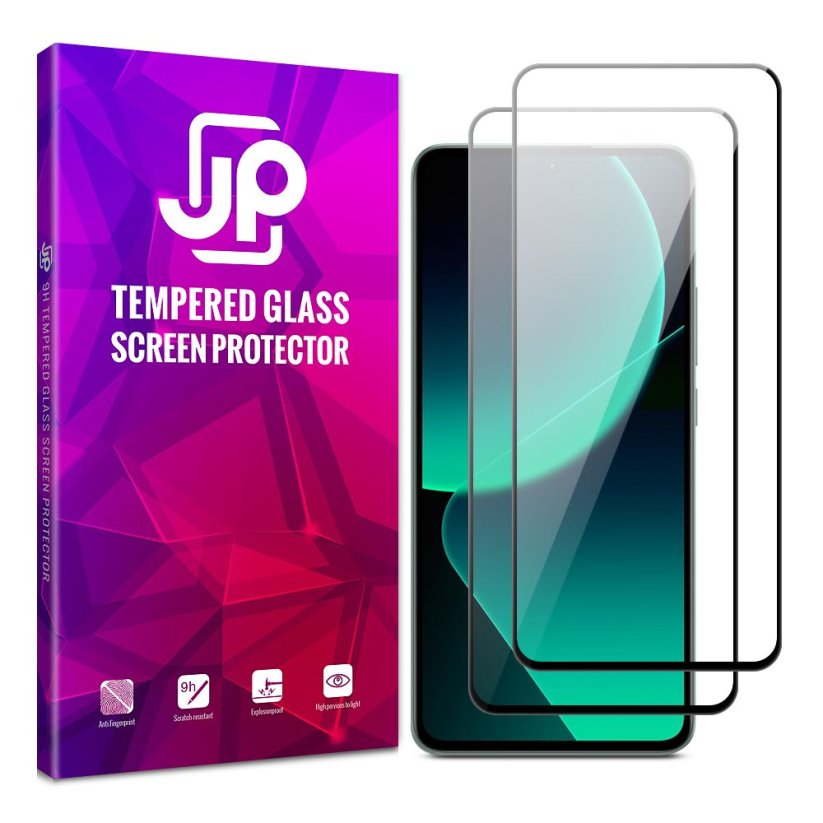 JP 2x 3D Tempered Glass, Xiaomi 13T, black