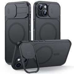JP CamProtection MagSafe obal s 4.5M SGS certifikátem, iPhone 13 / 14 / 15, černý