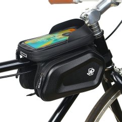 JP Waterproof Frame Bag with Two Pockets BB03, Black