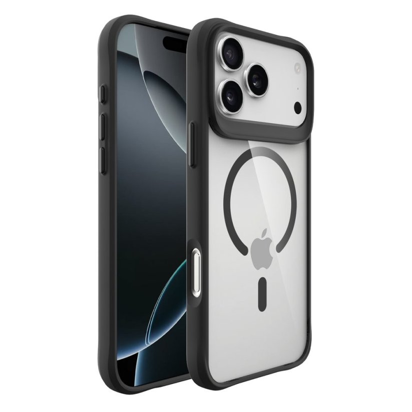 JP MagFit MagSafe obal s 3M SGS certifikátem, iPhone 17 Pro Max, černý