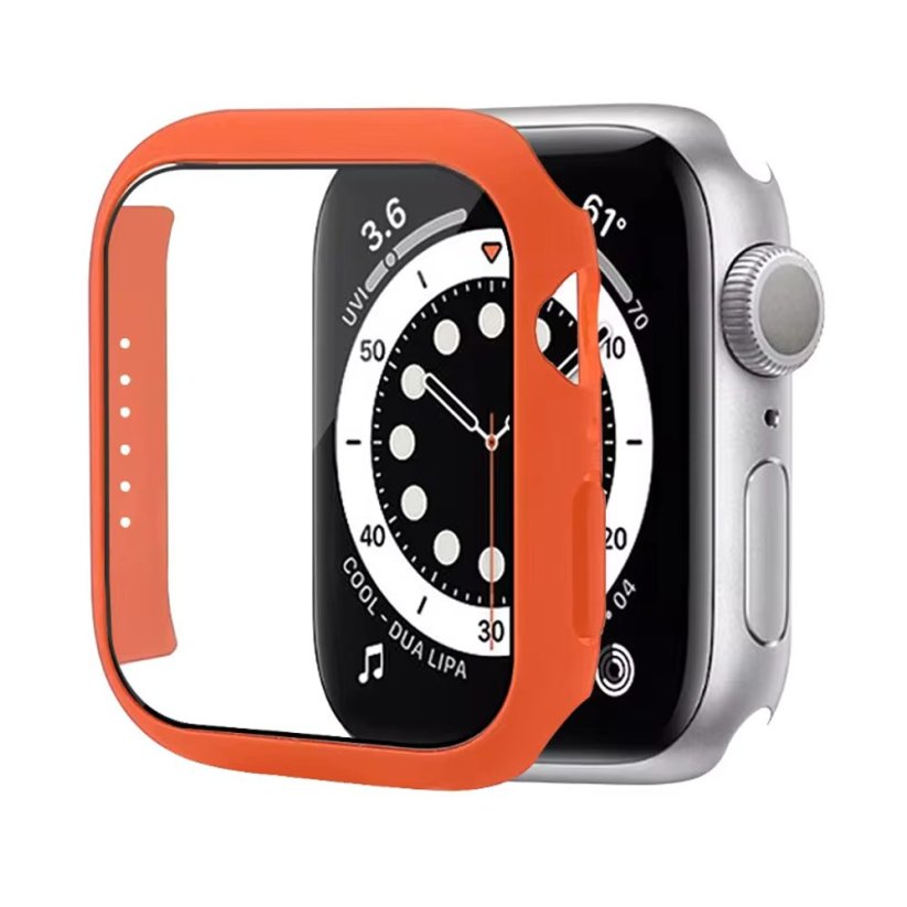 JP Watch case, Apple Watch 7 / 8 / 9, 41 mm, orange