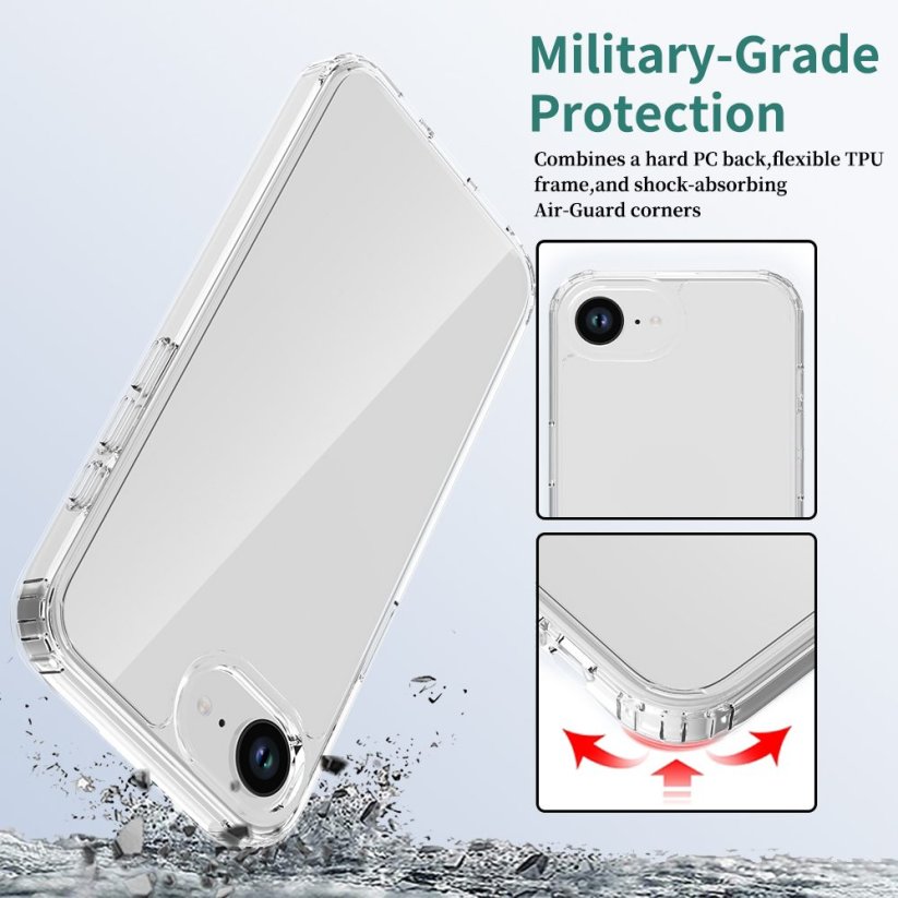 JP Průhledný obal, iPhone 16e