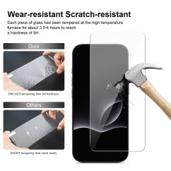 JP Long Pack Tvrzených skel, 3 skla na telefon s aplikátorem, iPhone 17 Pro