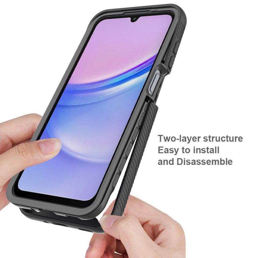 JP Defense360 obal, Samsung Galaxy A16 5G, černý