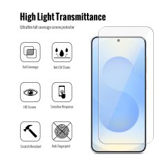 JP Combo pack, Sada 2 tvrzených skel a 2 sklíček na fotoaparát, Samsung Galaxy S26