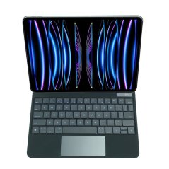 JP Magnetic Keyboard MK01 pouzdro na tablet s displejem, iPad Pro 11 2018 / 2020 / 2021 / 2022, iPad Air 4 10.9 2020 / Air 5 10.9 2022 / Air 6 11 2024 / Air 7 11 2025 / Air 8 11 2026, černé