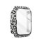 JP Watch case Motive, Apple Watch 4 / 5 / 6 / SE 1 / 2 / 3, 40 mm, leopard černobílý
