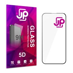 JP 5D Tempered Glass, iPhone 15, black