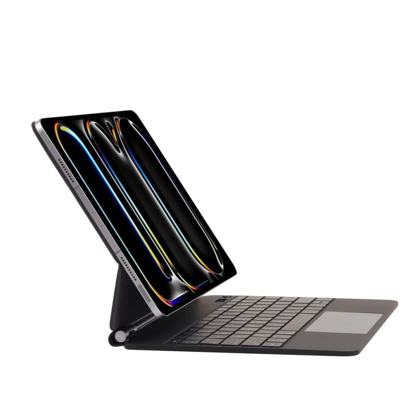 JP Magnetic Keyboard MK01 pouzdro na tablet s displejem, iPad Pro 13 2024 / 2025, černé