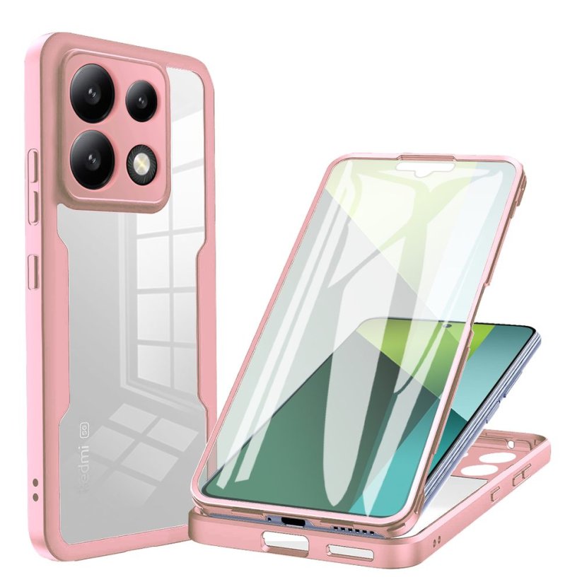 JP Defense colorful obal, Xiaomi Redmi Note 13 Pro 5G, růžový