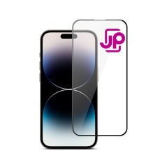 JP 5D Tvrzené sklo, iPhone 14 Pro, černé