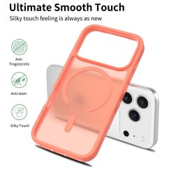 JP MagFit Colour MagSafe obal s N52 magnetem, iPhone 17 Pro, oranžový