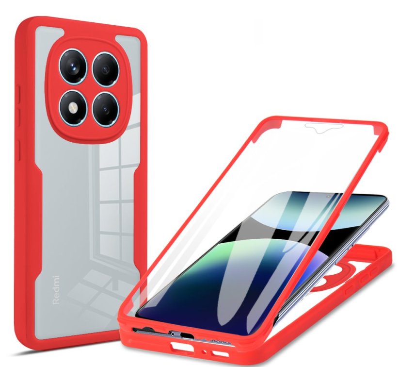 JP Defense colorful obal, Xiaomi Redmi Note 14 Pro Plus 5G, červený