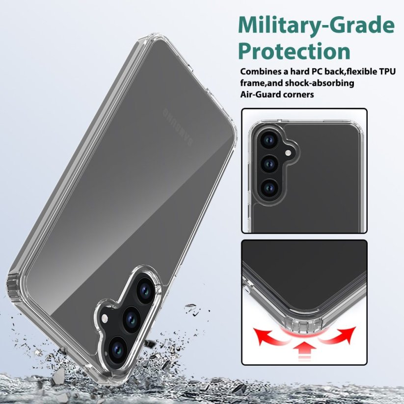 JP Transparent case, Samsung Galaxy A55