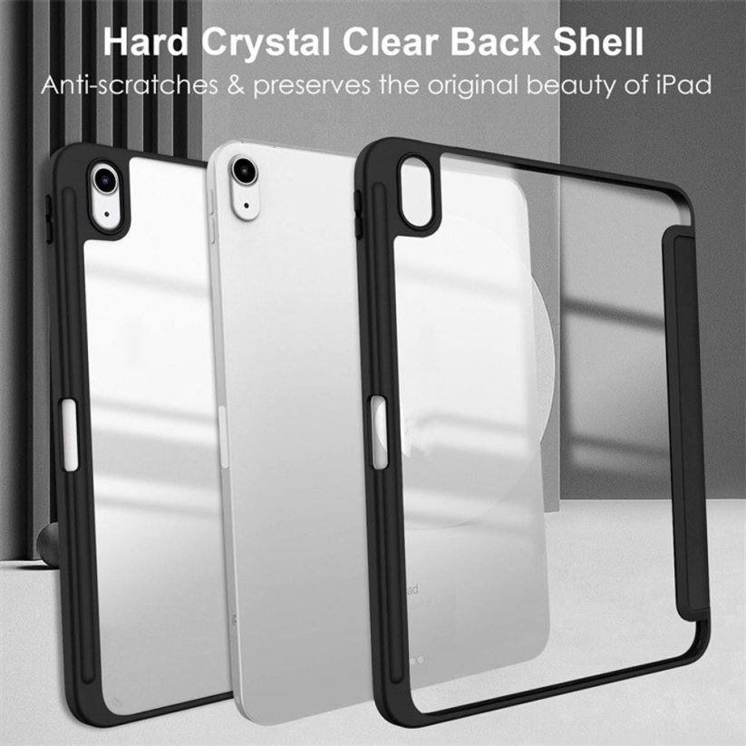 JP Smart case Pen Elegant pouzdro na tablet, iPad Pro 11 2018 / 2020 / 2021 / 2022, iPad Air 4 10.9 2020 / Air 5 10.9 2022 / Air 11 2024, černé
