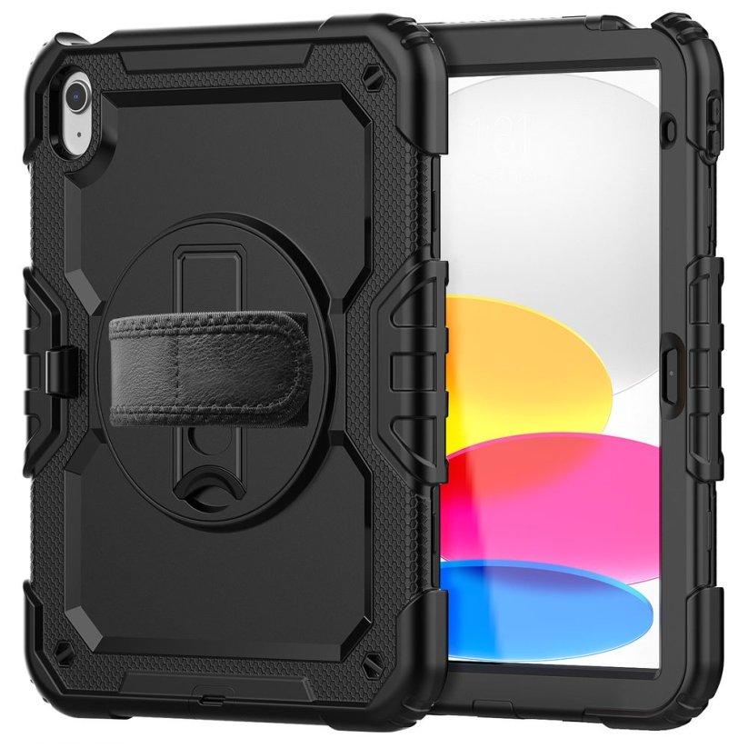 JP Solid360 tablet case, iPad Air 4 / Air 5 / Air 11 2024, black