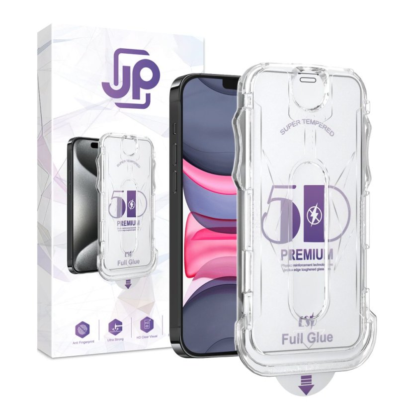 JP DustFree 5D Tempered Glass, iPhone XR / 11
