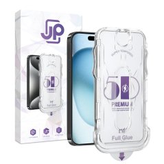 JP DustFree 5D Tempered Glass, iPhone 15