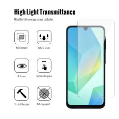 JP Combo pack, Sada 2 tvrzených skel a 2 sklíček na fotoaparát, Samsung Galaxy A16