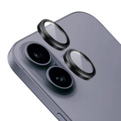 JP Camring Fit, sklíčko pro čočku fotoaparátu, iPhone 17, černé