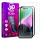 JP Long Pack Tempered Glass, 3 screen protectors with applicator, iPhone 14
