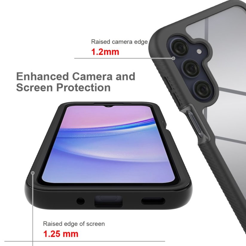 JP Defense360 obal, Samsung Galaxy A16 5G, černý