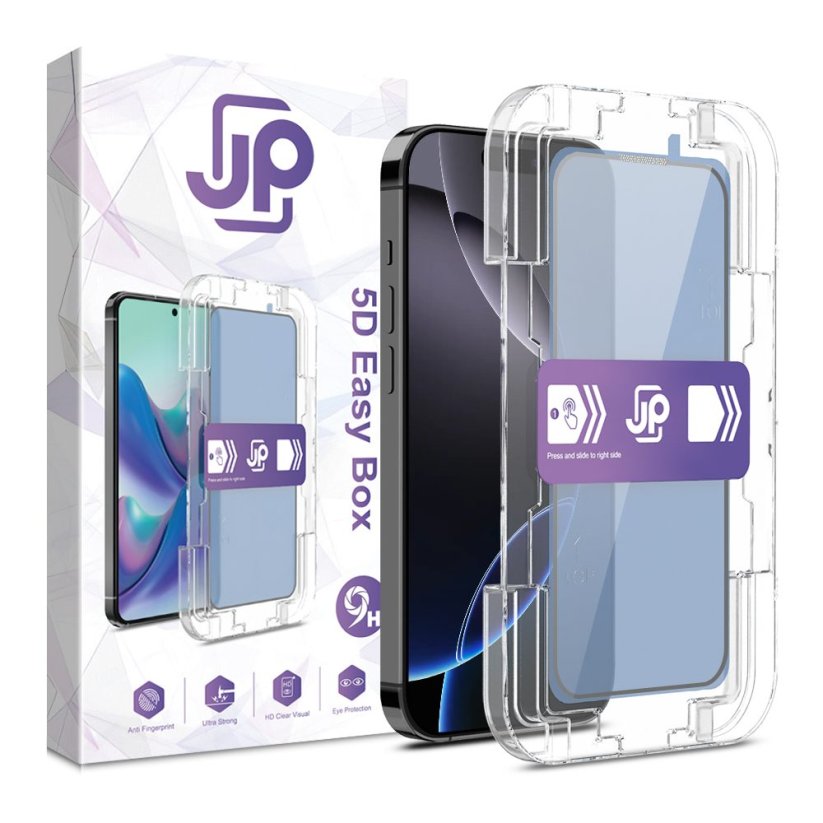 JP Easy Box 5D Tempered Glass, iPhone 16 Pro Max
