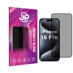 JP Privacy Tvrzené sklo, iPhone 16 Pro / 17, černé