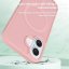 JP MagFit Colour MagSafe case with N52 magnet, iPhone 16, Light Pink