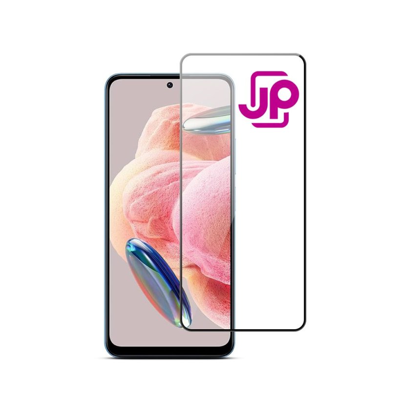 JP 5D Tvrzené sklo, Xiaomi Redmi Note 12 4G, černé